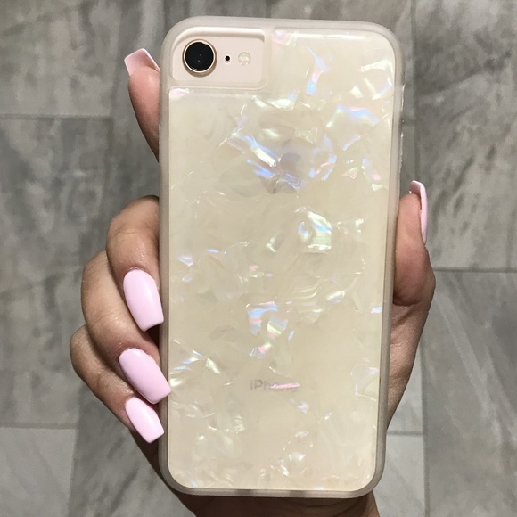 Accessories - iPhone White Clear Crystal Case